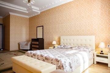 Фото номера Большой двухместный номер с 1 кроватью Отель Ak Samal Hotel г. Караганда 3