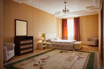 Фото номера Большой двухместный номер с 1 кроватью Отель Ak Samal Hotel г. Караганда 12