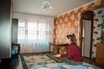 Фото номера Апартаменты Апартаменты улица Ержанова, 30 г. Караганда 22