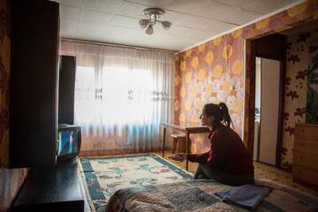 Фото номера Апартаменты Апартаменты улица Ержанова, 30 г. Караганда 70