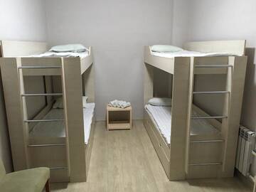 Фото номера Четырехместный номер эконом-класса Хостелы Hostel Ekonom г. Караганда 5