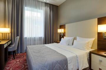 Фото номера Одноместный номер Отель Hotel Senator г. Караганда 4