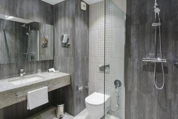 Фото номера Одноместный номер Делюкс Отель Hotel Senator г. Караганда 3
