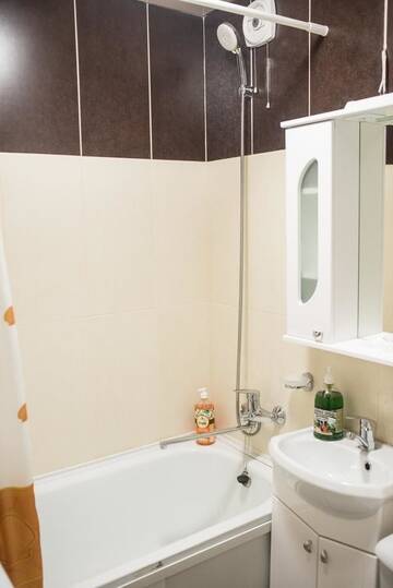 Фото номера Апартаменты-студио Апартаменты Apartment on Bukhar Zhirau 48 г. Караганда 13