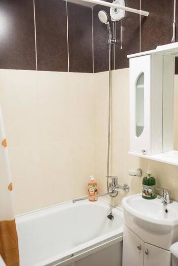 Фото номера Апартаменты-студио Апартаменты Apartment on Bukhar Zhirau 48 г. Караганда 27