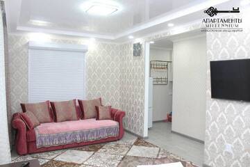 Фото номера Апартаменты с 1 спальней Апартаменты millennium apartments on abdirova 36 г. Караганда 17